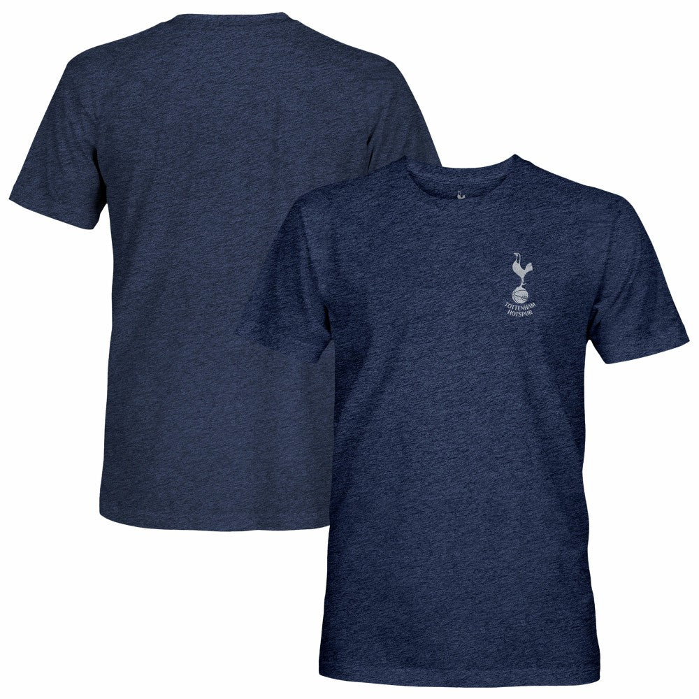 Tottenham Hotspur 1863FC Left Mono Badge Vintage Tri-Blend T-Shirt