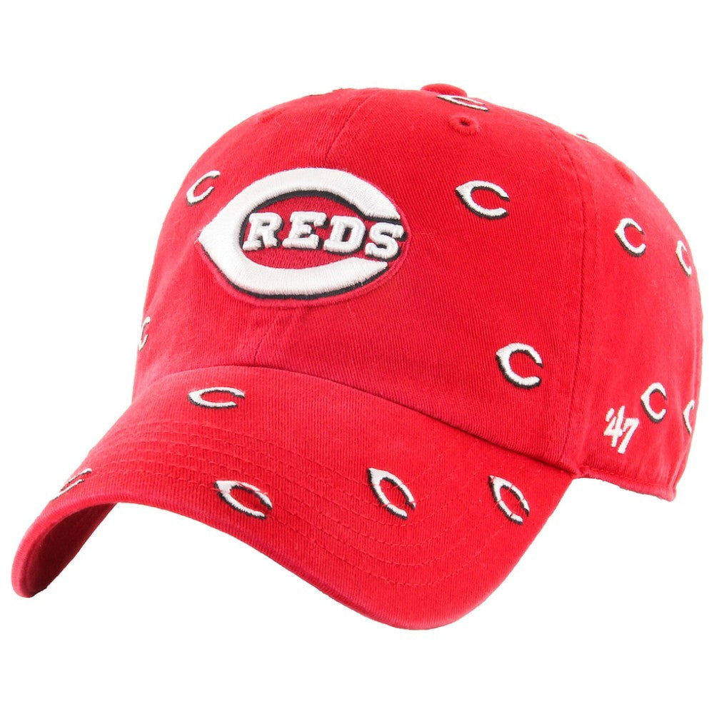 Red Cincinnati Reds '47 Women's Confetti Clean Up Adjustable Hat