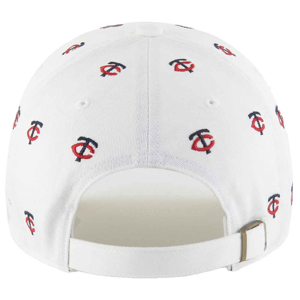 White Minnesota Twins '47 Women's Confetti Clean Up Adjustable Hat