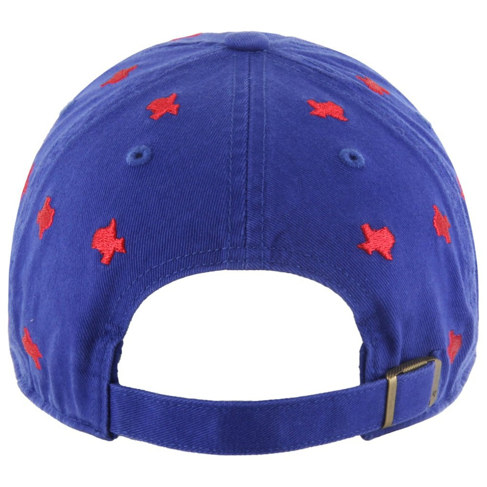 Royal Texas Rangers '47 Women's Confetti Clean Up Adjustable Hat