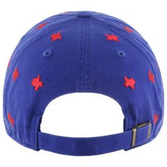Royal Texas Rangers '47 Women's Confetti Clean Up Adjustable Hat