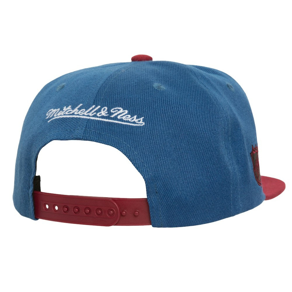 NHL Colorado Avalanche Mitchell & Ness Soul Triple Up Snapback Hat