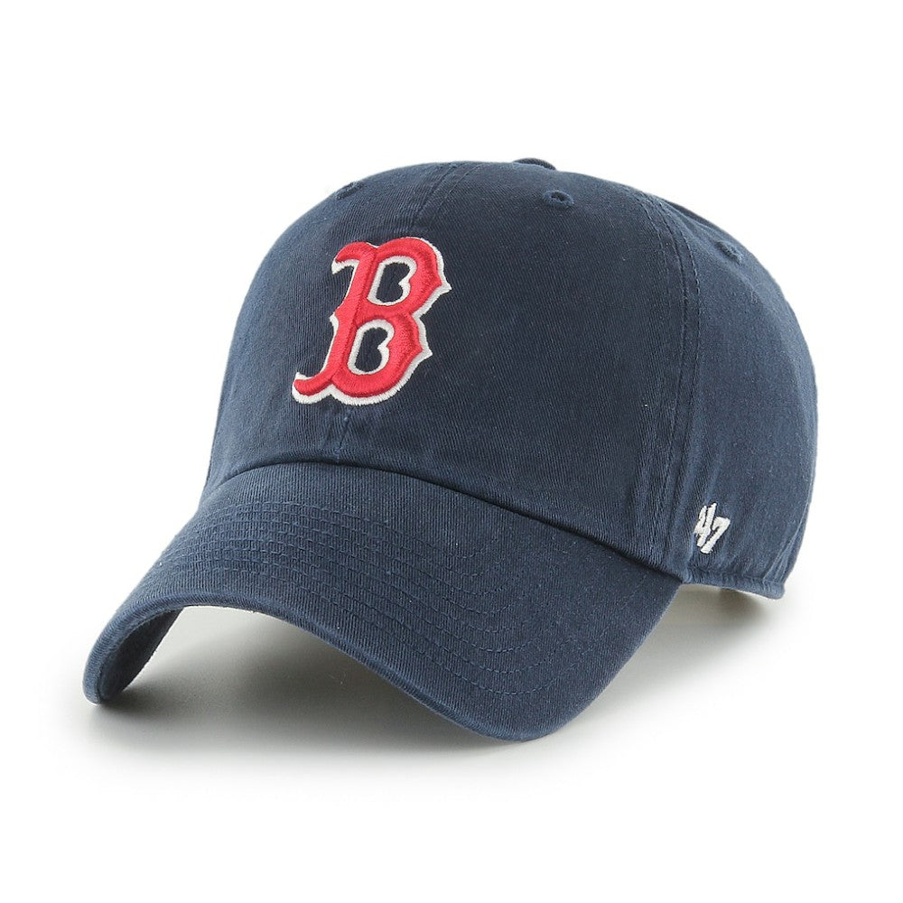 Navy Boston Red Sox '47 Youth Clean Up Adjustable Hat