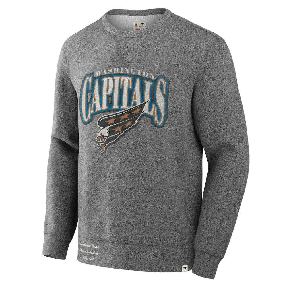 NHL Washington Capitals Fanatics Decades Collection Legendary Fleece Pullover Sweatshirt