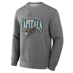 NHL Washington Capitals Fanatics Decades Collection Legendary Fleece Pullover Sweatshirt