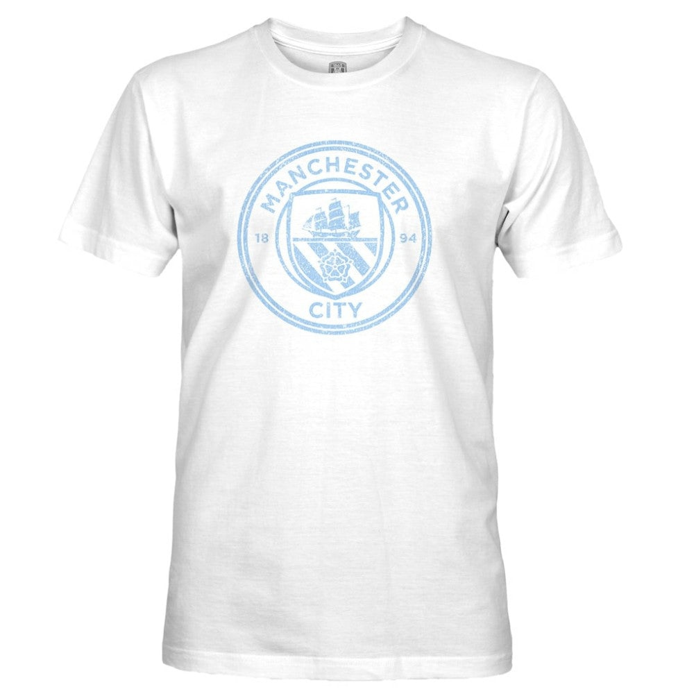 Manchester City 1863FC Mono Badge T-Shirt