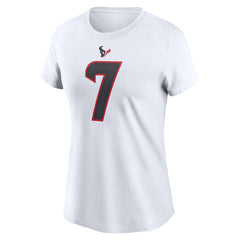 C.J. Stroud  Women's Player Name & Number T-Shirt - Houston Texans T-shirts