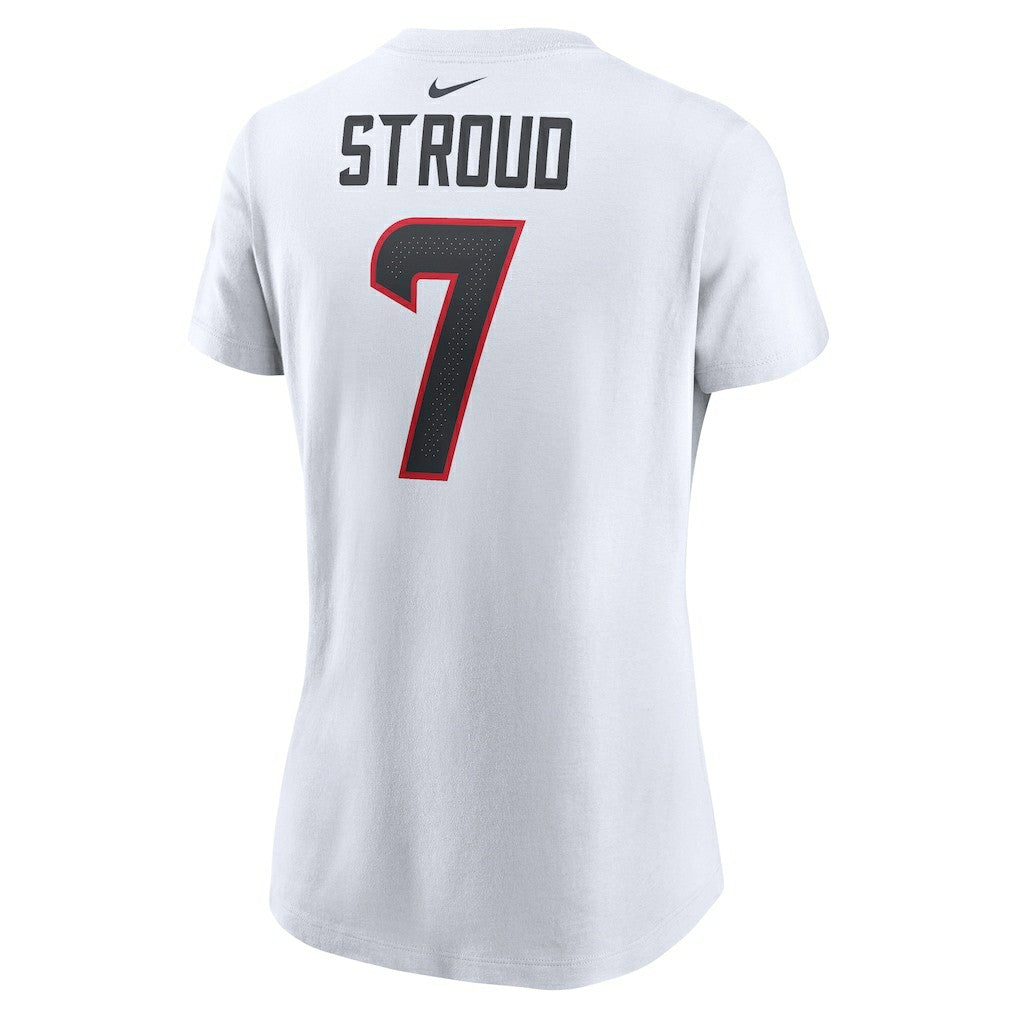 C.J. Stroud  Women's Player Name & Number T-Shirt - Houston Texans T-shirts