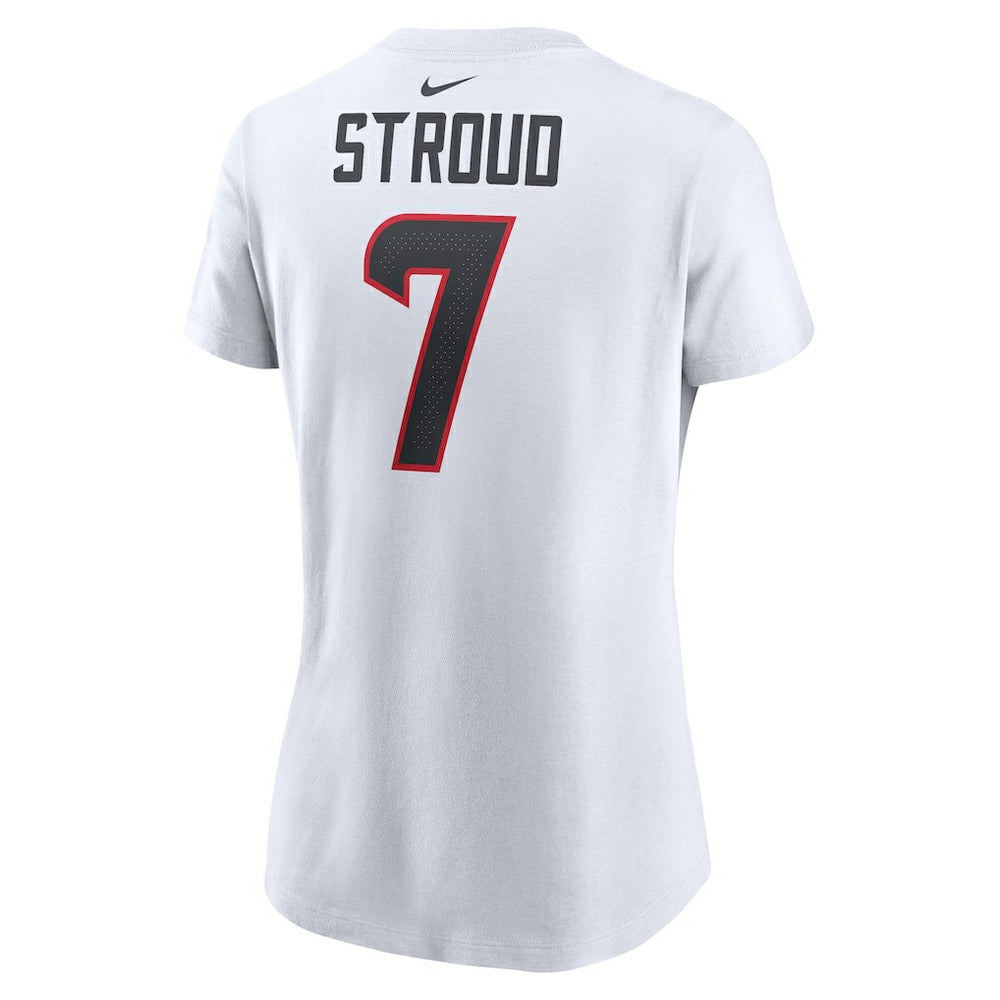 C.J. Stroud  Women's Player Name & Number T-Shirt - Houston Texans T-shirts