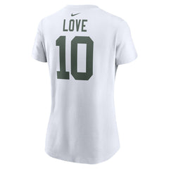 Jordan Love  Women's Player Name & Number T-Shirt - Green Bay Packers T-shirts