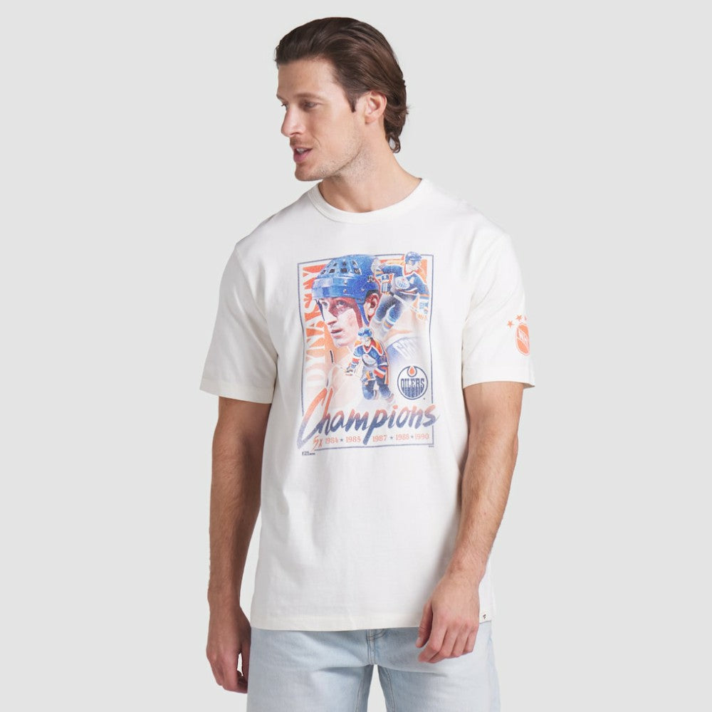 NHL Edmonton Oilers Fanatics Decades Collection Timeless T-Shirt