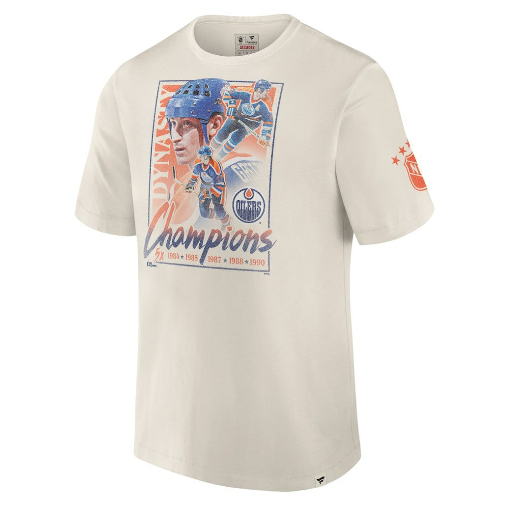NHL Edmonton Oilers Fanatics Decades Collection Timeless T-Shirt