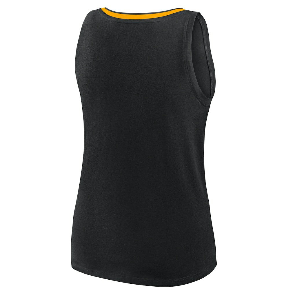 Logo Athletic Women's Plus Size Stellar Win V-Neck Tank Top - Pittsburgh Steelers Tops