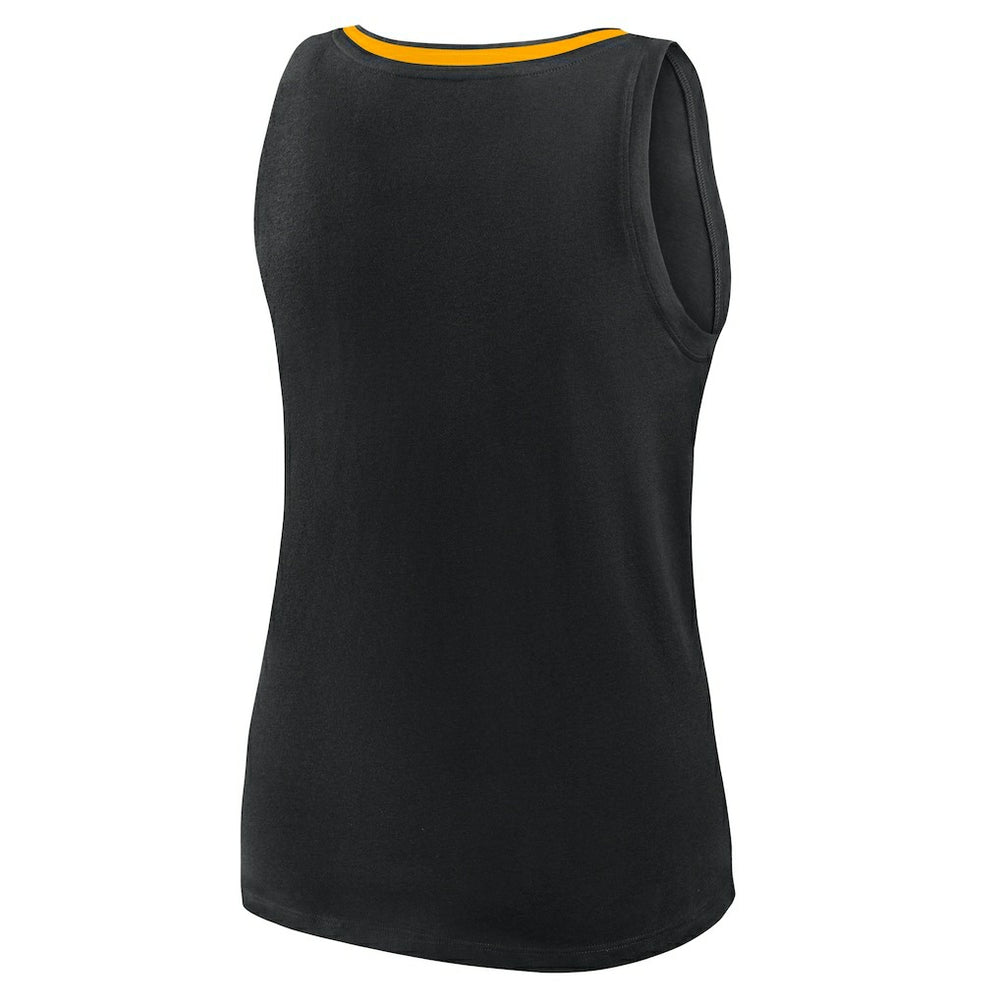 Logo Athletic Women's Plus Size Stellar Win V-Neck Tank Top - Pittsburgh Steelers Tops