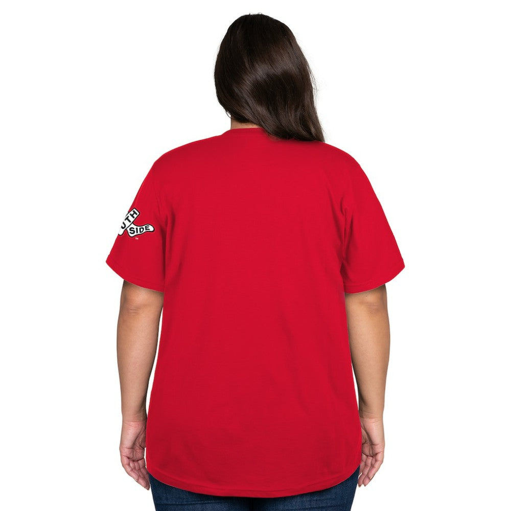 Black Chicago White Sox New Era Women's 2025 City Connect Plus Size T-Shirt