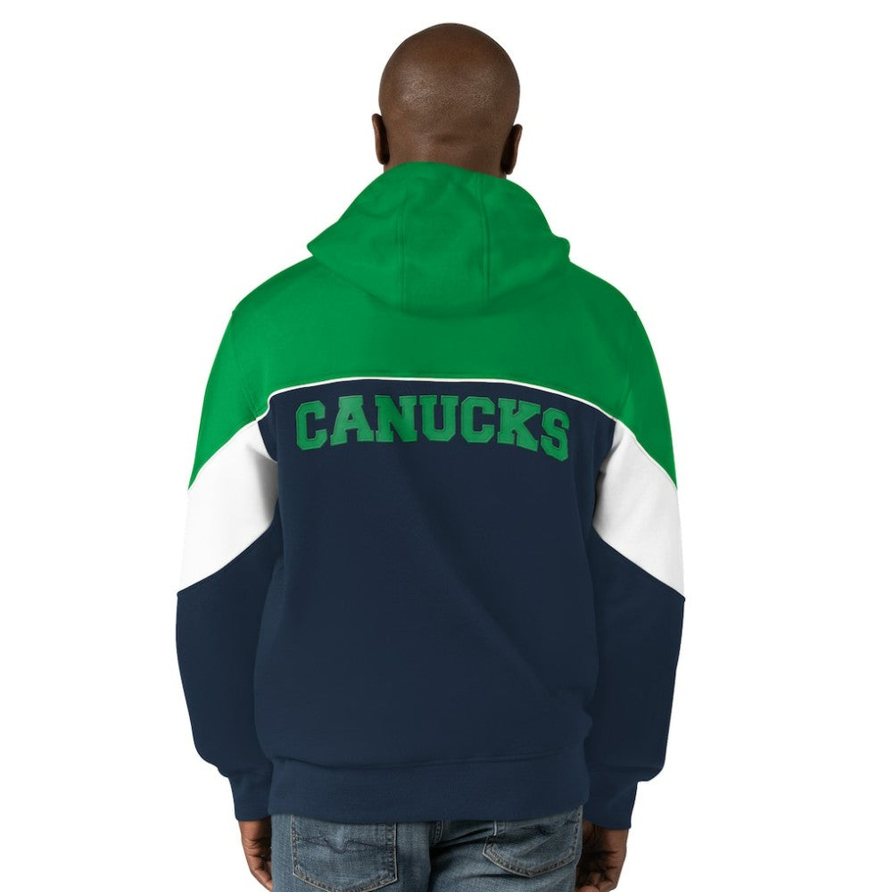 NHL Vancouver Canucks Starter Power Forward Full-Zip Hoodie
