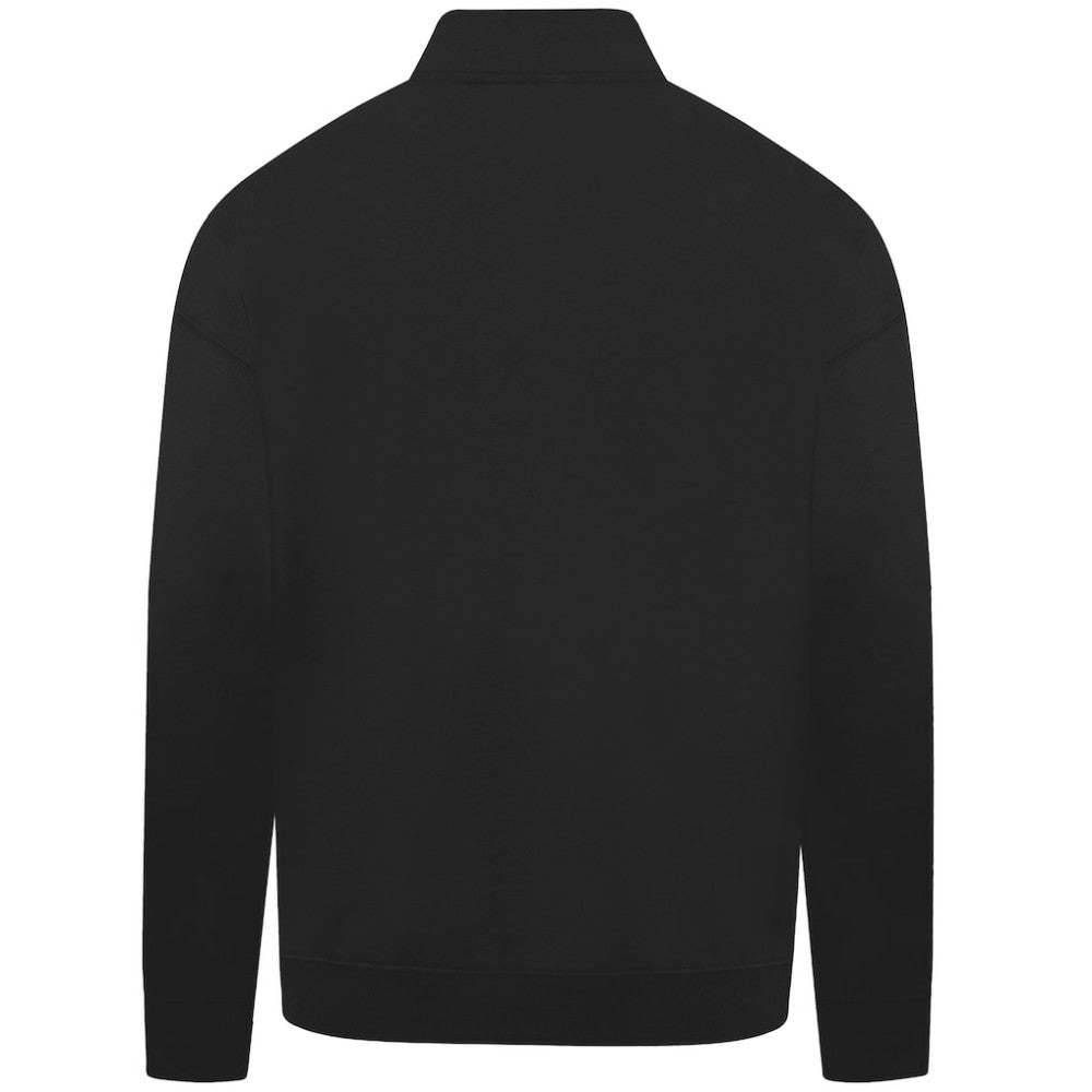 Black Houston Astros Levelwear Murray Nightfall Quarter-Zip Top