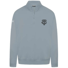 Gray Minnesota Twins Levelwear Murray Nightfall Quarter-Zip Top