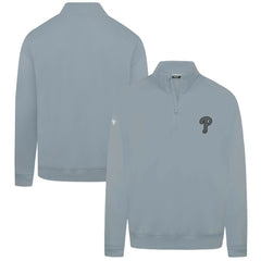 Gray Philadelphia Phillies Levelwear Murray Nightfall Quarter-Zip Top