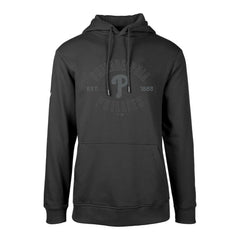 Black Philadelphia Phillies Levelwear Podium Abyssal Pullover Hoodie