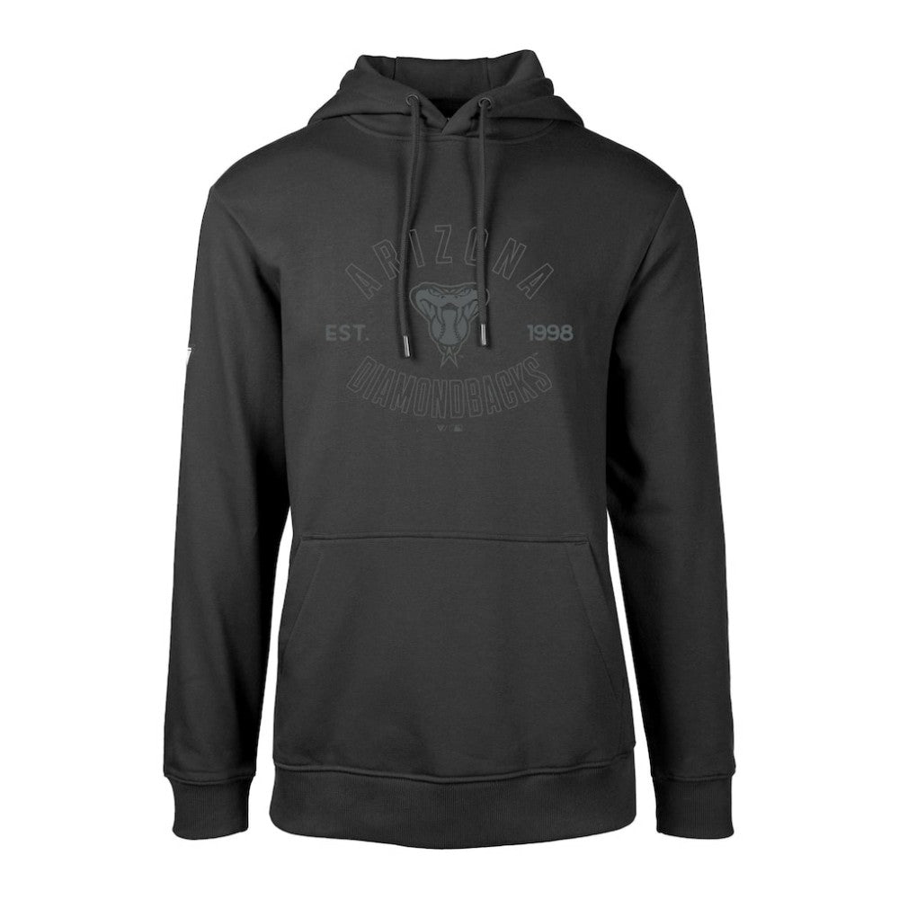Black Arizona Diamondbacks Levelwear Podium Abyssal Pullover Hoodie