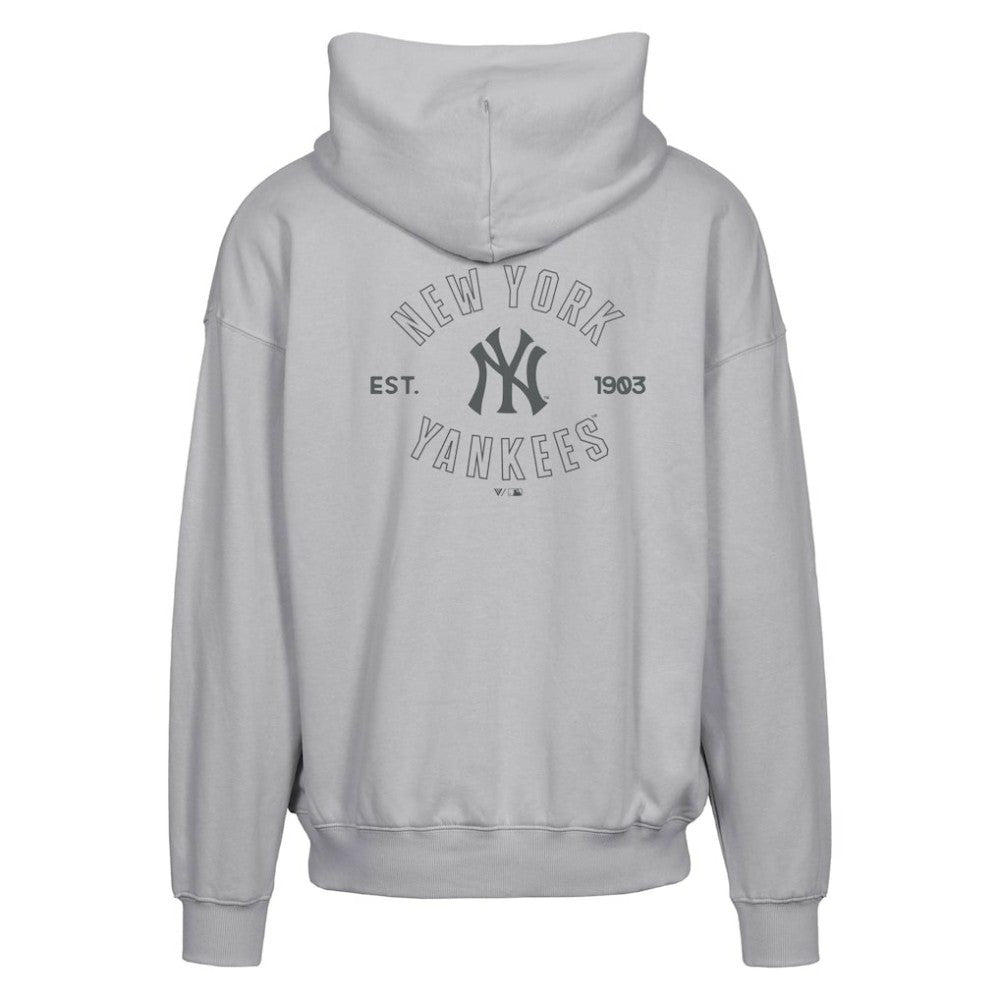 Gray New York Yankees Levelwear Uphill Abyssal Full-Zip Hoodie