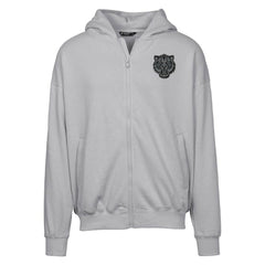 Gray Detroit Tigers Levelwear Uphill Abyssal Full-Zip Hoodie