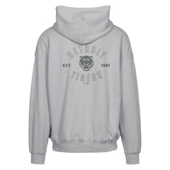 Gray Detroit Tigers Levelwear Uphill Abyssal Full-Zip Hoodie