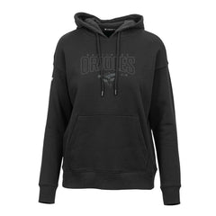 Black Baltimore Orioles Levelwear Women's Adorn Darkmoon Pullover Hoodie
