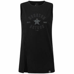 Black Houston Astros Levelwear Women's Influx Abyssal Tank Top