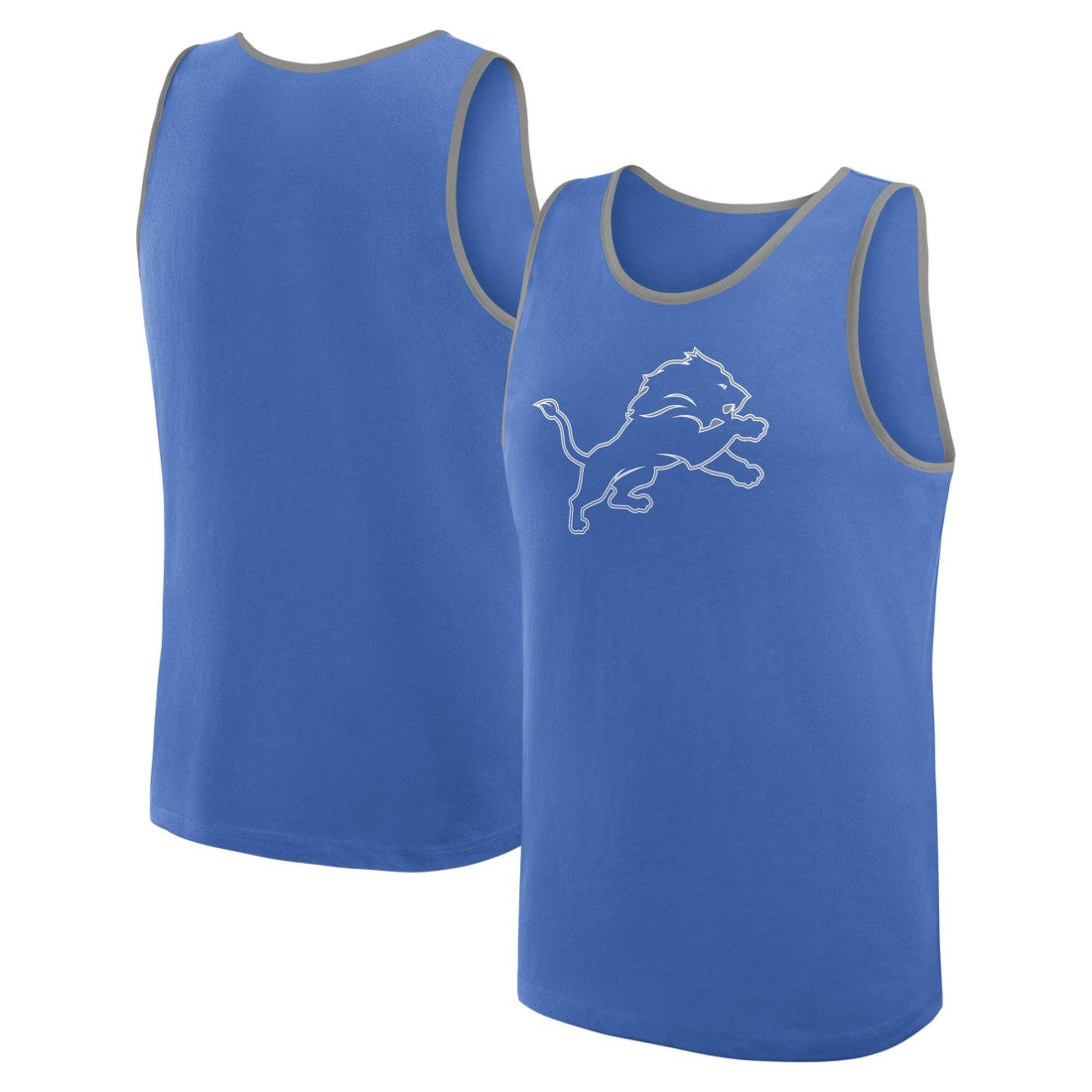 Logo Athletic Unmatched Success Tank Top - Detroit Lions Tops