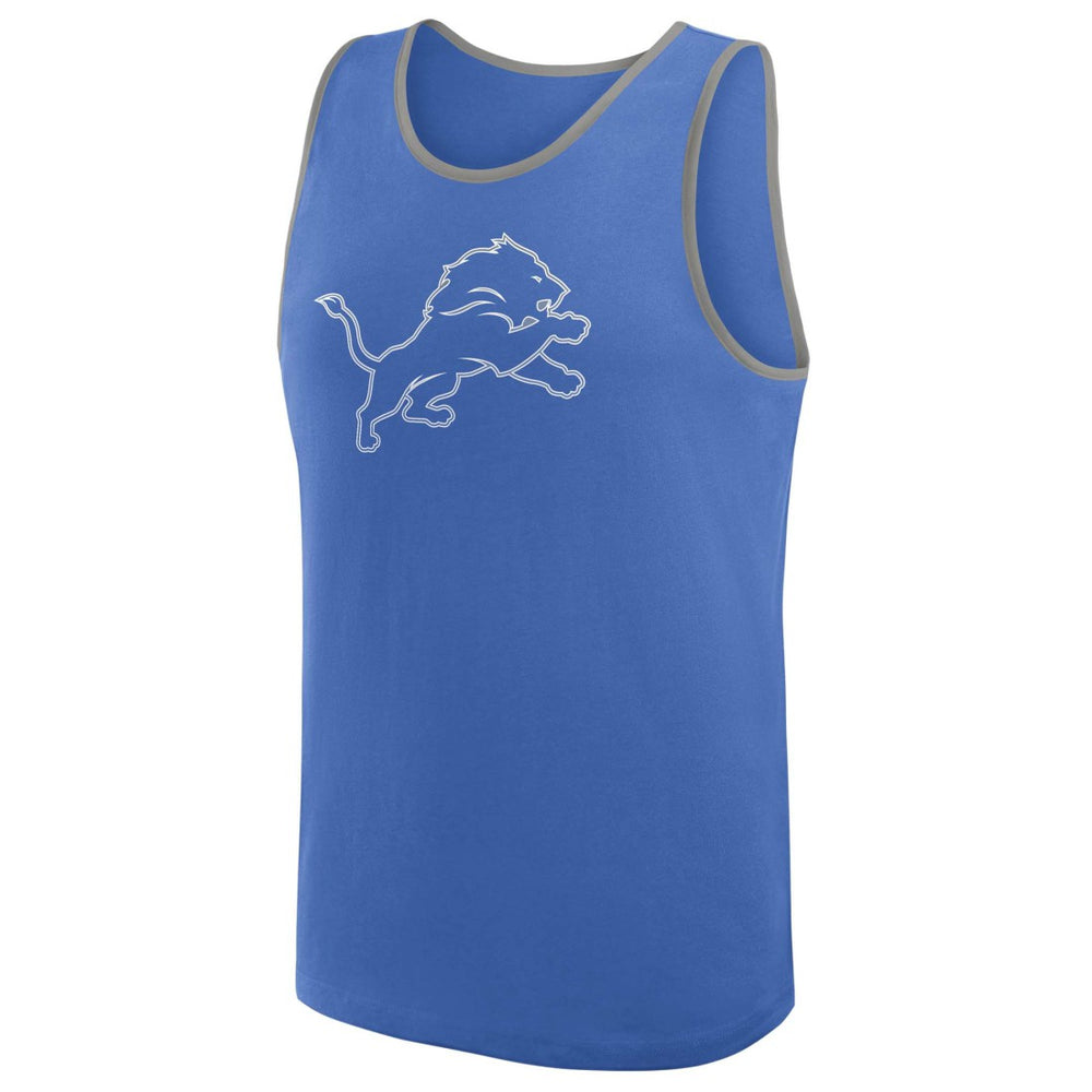 Logo Athletic Unmatched Success Tank Top - Detroit Lions Tops