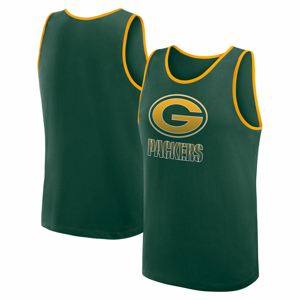 Logo Athletic Unmatched Success Tank Top - Green Bay Packers Tops