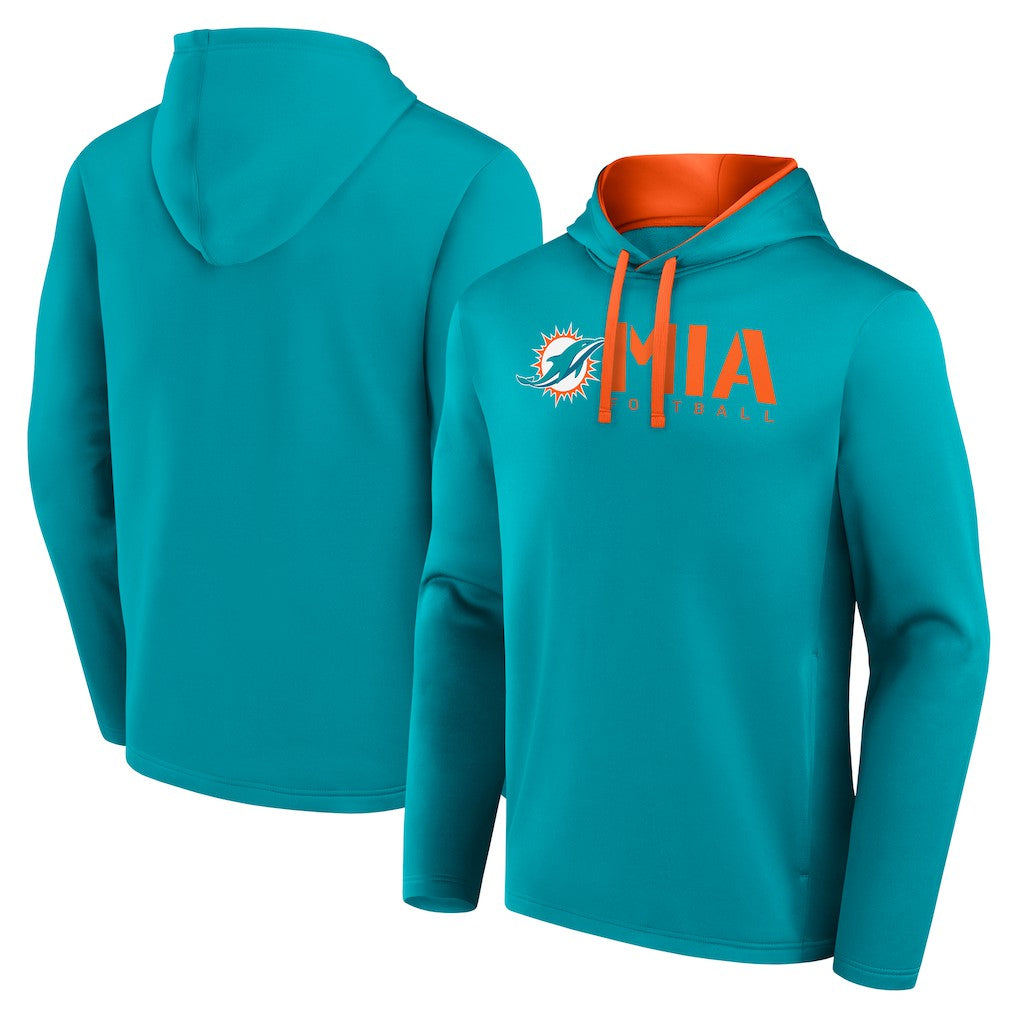 Logo Athletic Head Start Pullover Hoodie - Miami Dolphins Hoodies