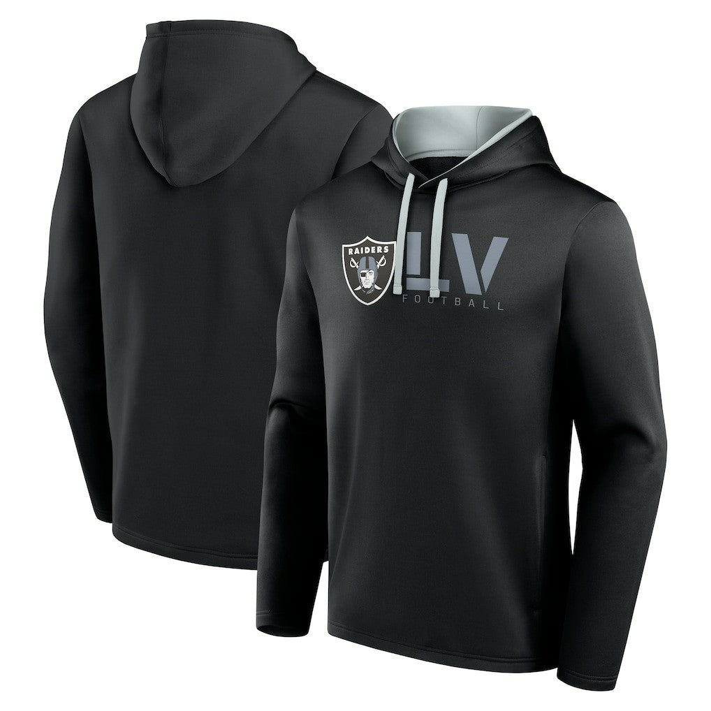 Logo Athletic Head Start Pullover Hoodie - Las Vegas Raiders Hoodies