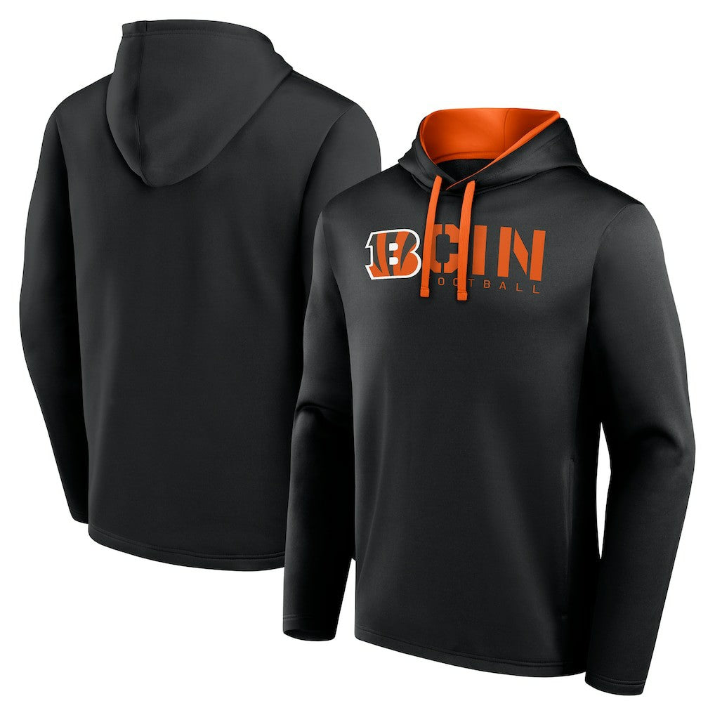 Logo Athletic Head Start Pullover Hoodie - Cincinnati Bengals Hoodies