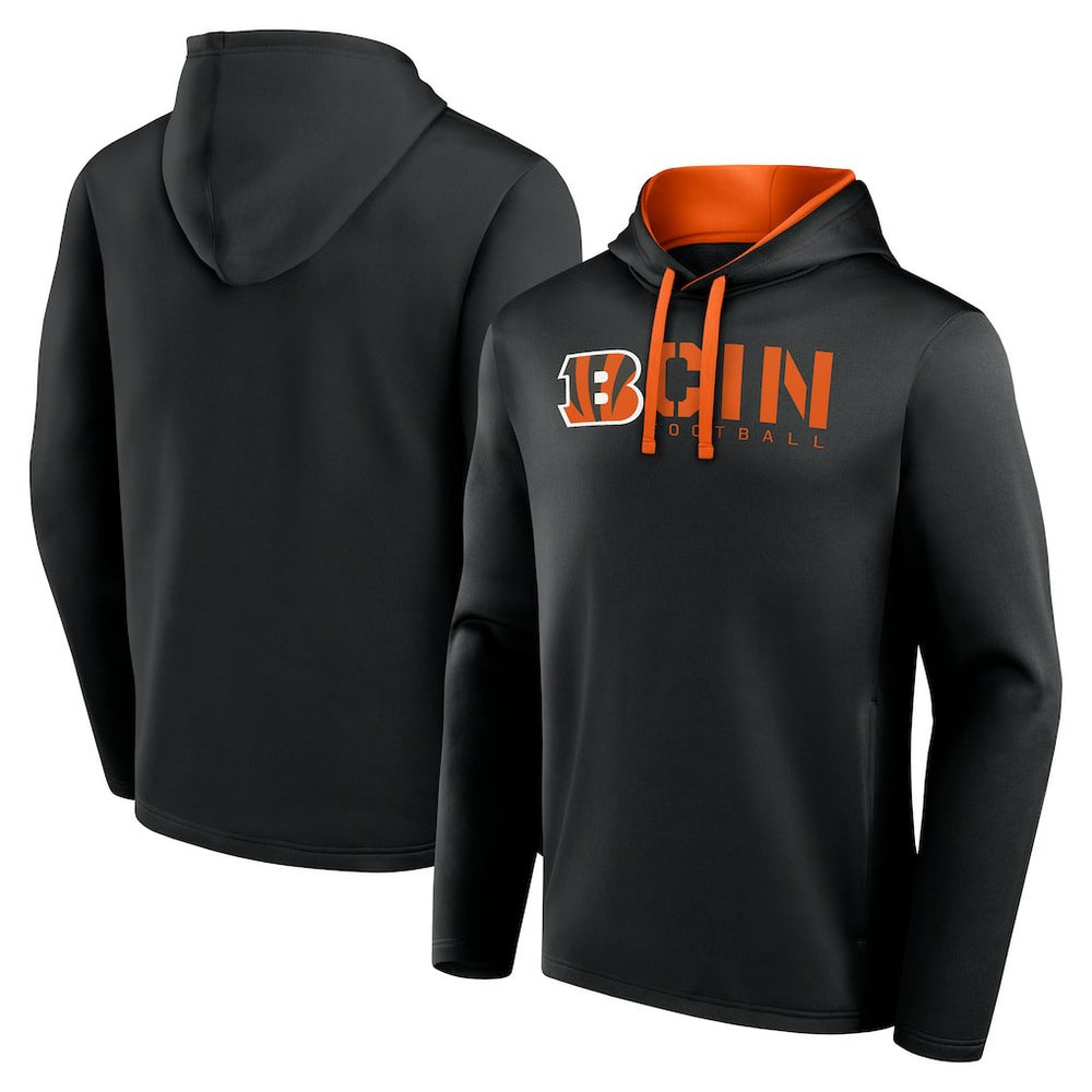 Logo Athletic Head Start Pullover Hoodie - Cincinnati Bengals Hoodies