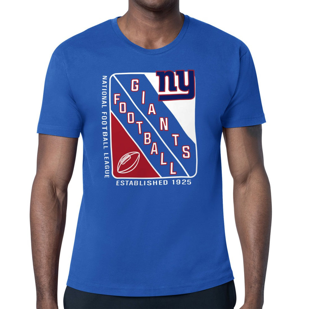 Starter Shield Logo T-Shirt - New York Giants T-shirts