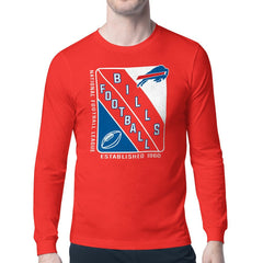 Starter Shield Logo Long Sleeve T-Shirt - Buffalo Bills T-shirts