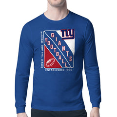 Starter Shield Logo Long Sleeve T-Shirt - New York Giants T-shirts