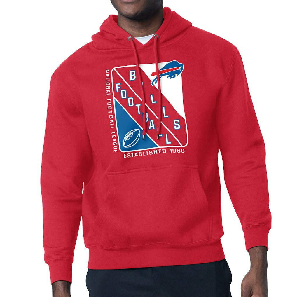 Starter Shield Logo Pullover Hoodie - Buffalo Bills Hoodies