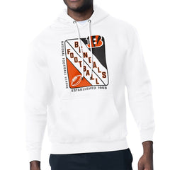 Starter Shield Logo Pullover Hoodie - Cincinnati Bengals Hoodies