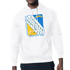 Starter Shield Logo Pullover Hoodie - Los Angeles Chargers Hoodies