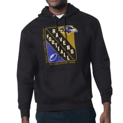 Starter Shield Logo Pullover Hoodie - Baltimore Ravens Hoodies