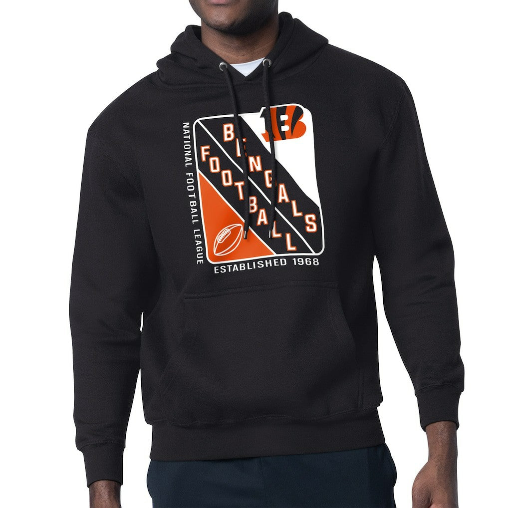 Starter Shield Logo Pullover Hoodie - Cincinnati Bengals Hoodies