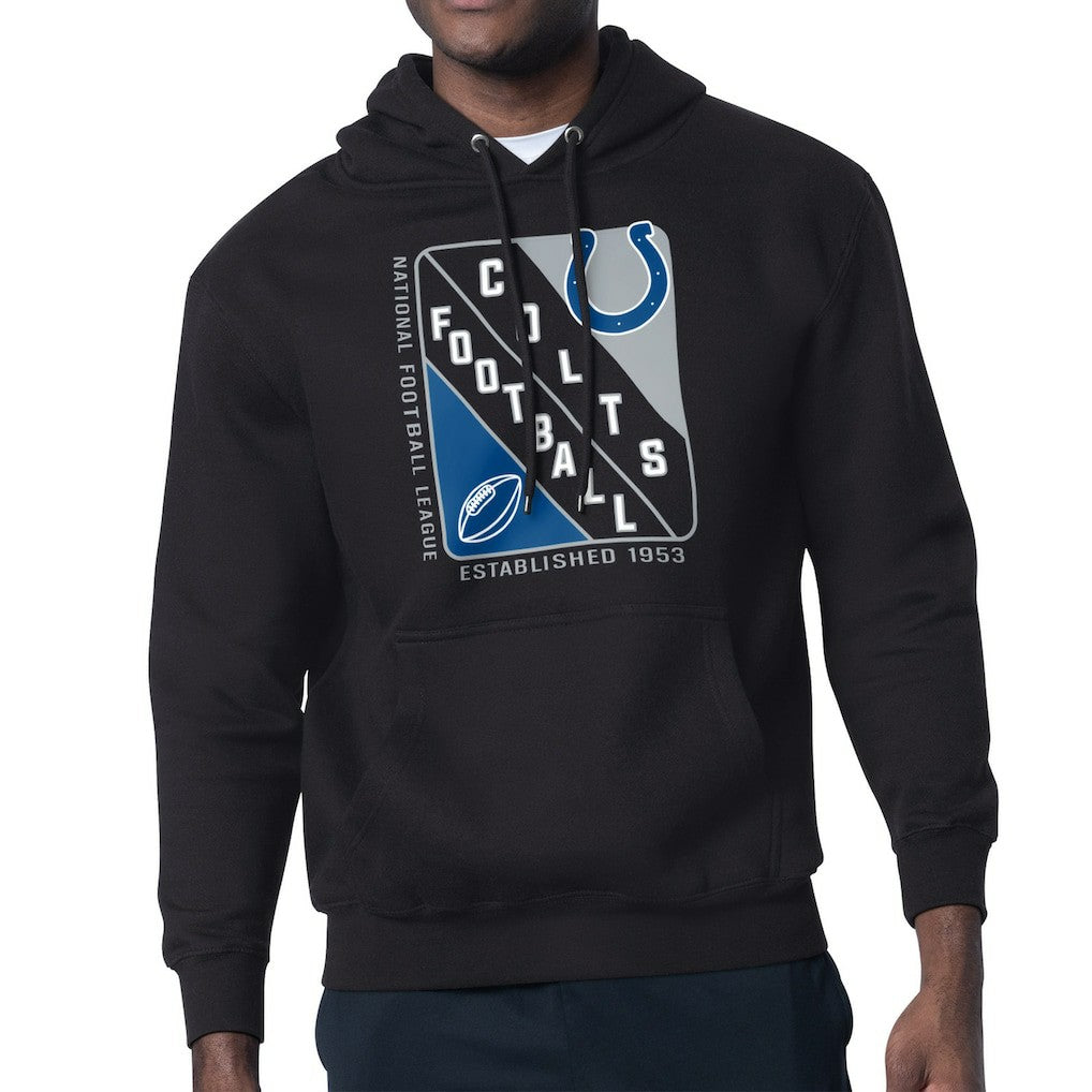 Starter Shield Logo Pullover Hoodie - Indianapolis Colts Hoodies