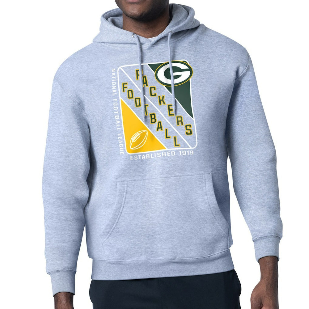 Starter Shield Logo Pullover Hoodie - Green Bay Packers Hoodies
