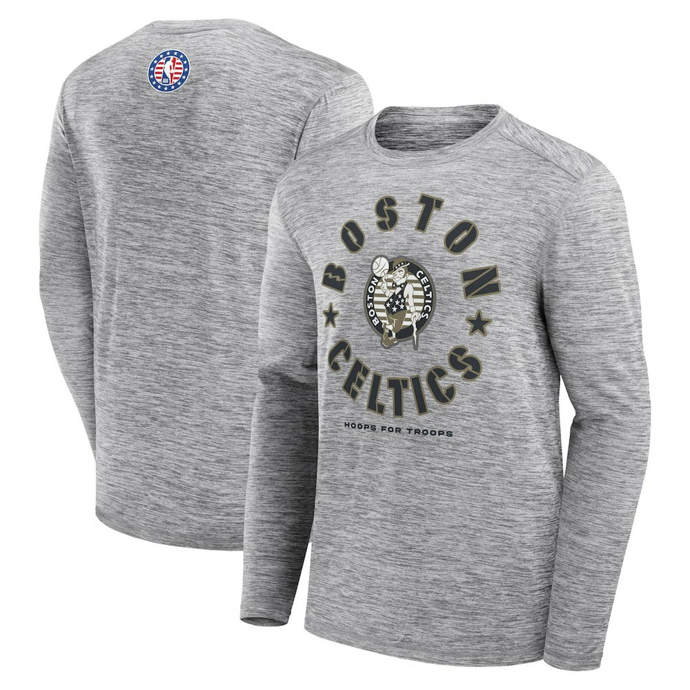 Fanatics Boston Celtics NBA Hoops for Troops Long Sleeve T-Shirt