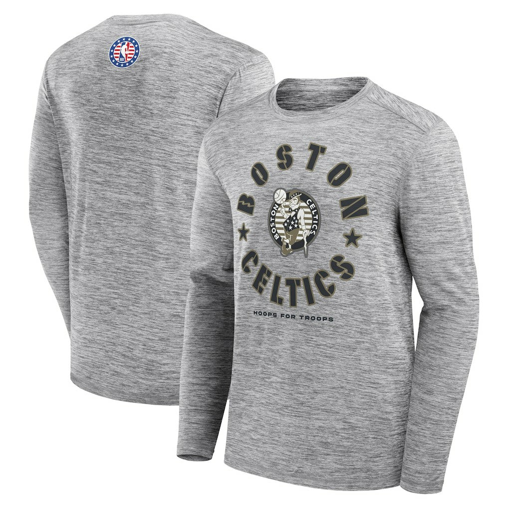 Fanatics Boston Celtics NBA Hoops for Troops Long Sleeve T-Shirt
