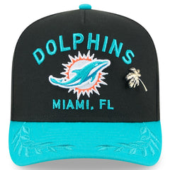 2025 NFL Draft On Stage A-Frame 59FIFTY Fitted Hat - Miami Dolphins Hats